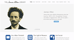 Desktop Screenshot of jamesallenlibrary.com